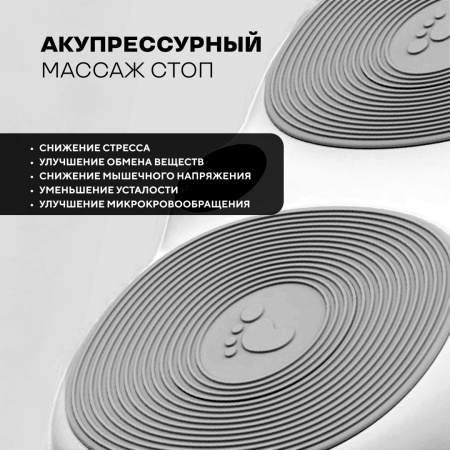 Виброплатформа Sport&Fitness горизонтальная VP010 белая