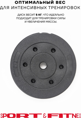 Диск Sport&Fitness SFBRD0013 5 кг
