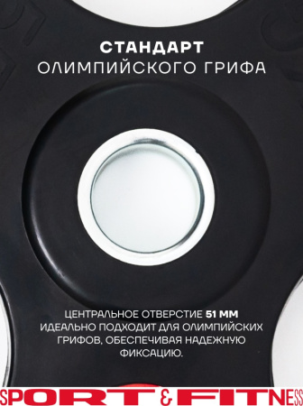 Штанга разборная Sport&Fitness SFBbFO22 220 см