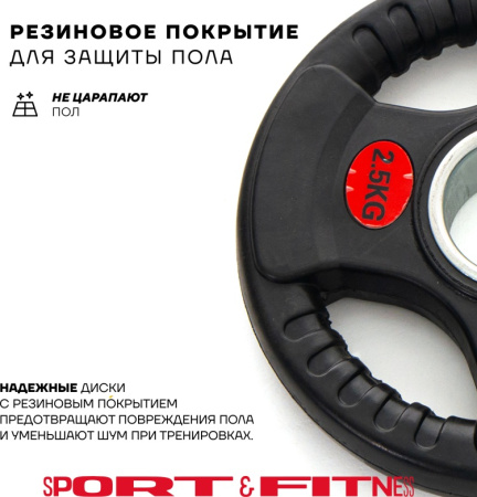 Диск Sport&Fitness SFBRD0012-2 2.5 кг