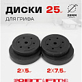 Диск Sport&Fitness SFBRD0014 25 кг