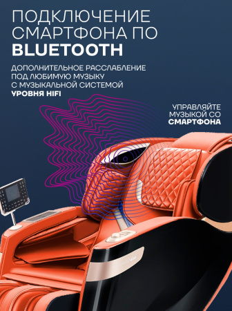Массажное кресло Sport&Fitness SFBRMC11 до 200 кг 20 программ