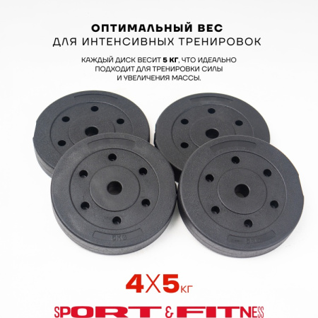 Диск Sport&Fitness SFBRD0013 5 кг
